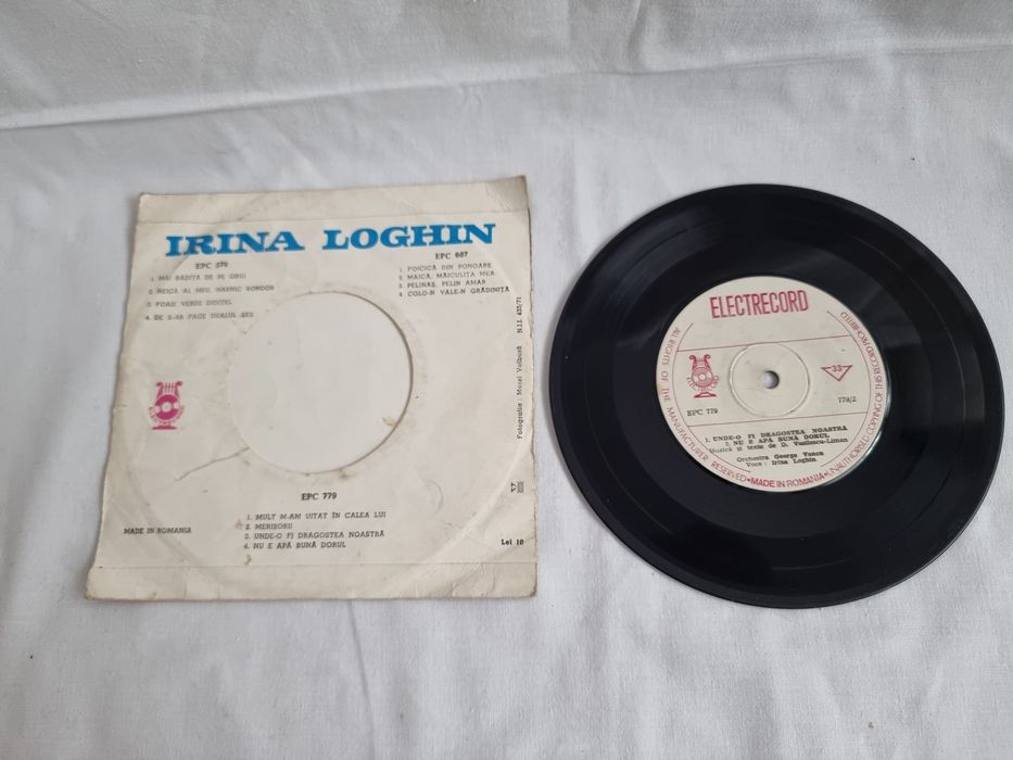 Disc vinil Irina Loghin rar