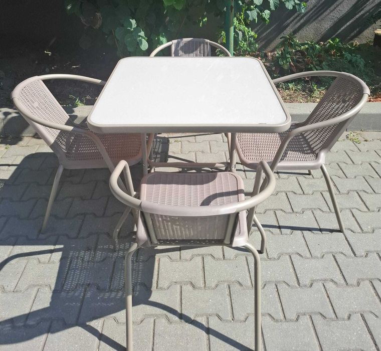 Set Mobilier Masa+4 Scaune Terasa/Gradina JGX-600E