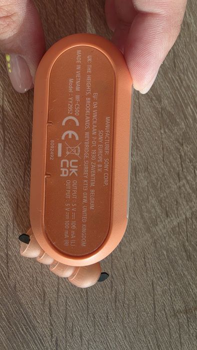 Безжични слушалки Sony WFC500D