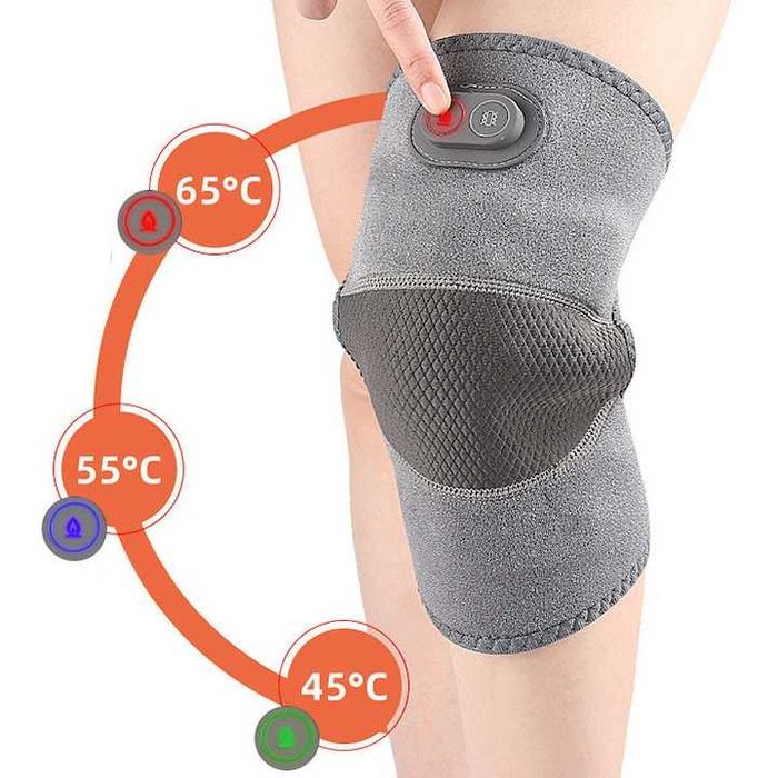 Genunchiera USB 3 moduri de temperatura & 3 de masaj dureri articulare
