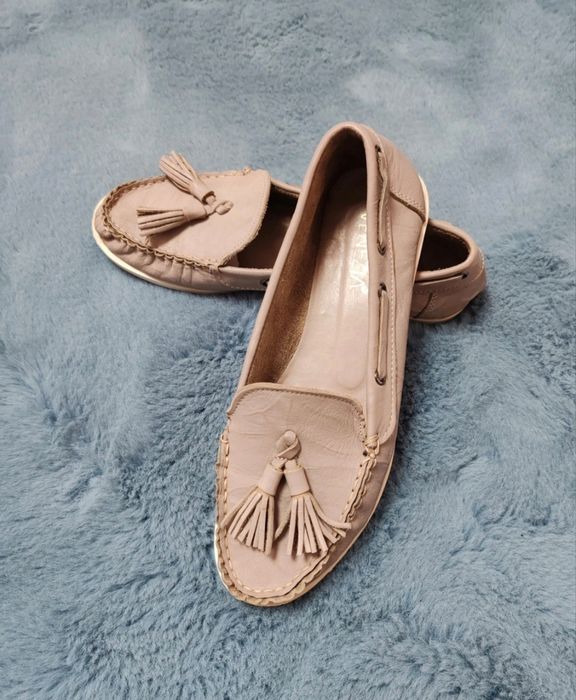 Mocasini piele naturală Venezia