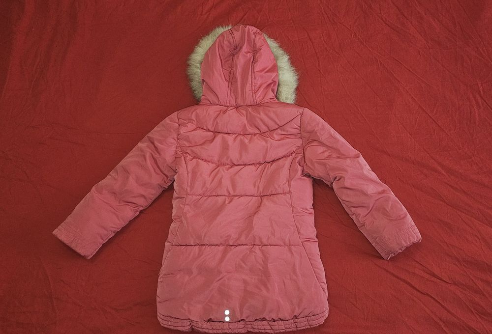 Зимни момичешки якета (4–8 г.) – много добро състояние