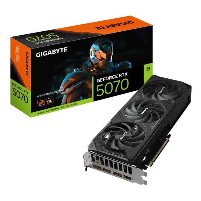 Видеокарта GIGABYTE GeForce RTX 5070 Ti Windforce OC SFF