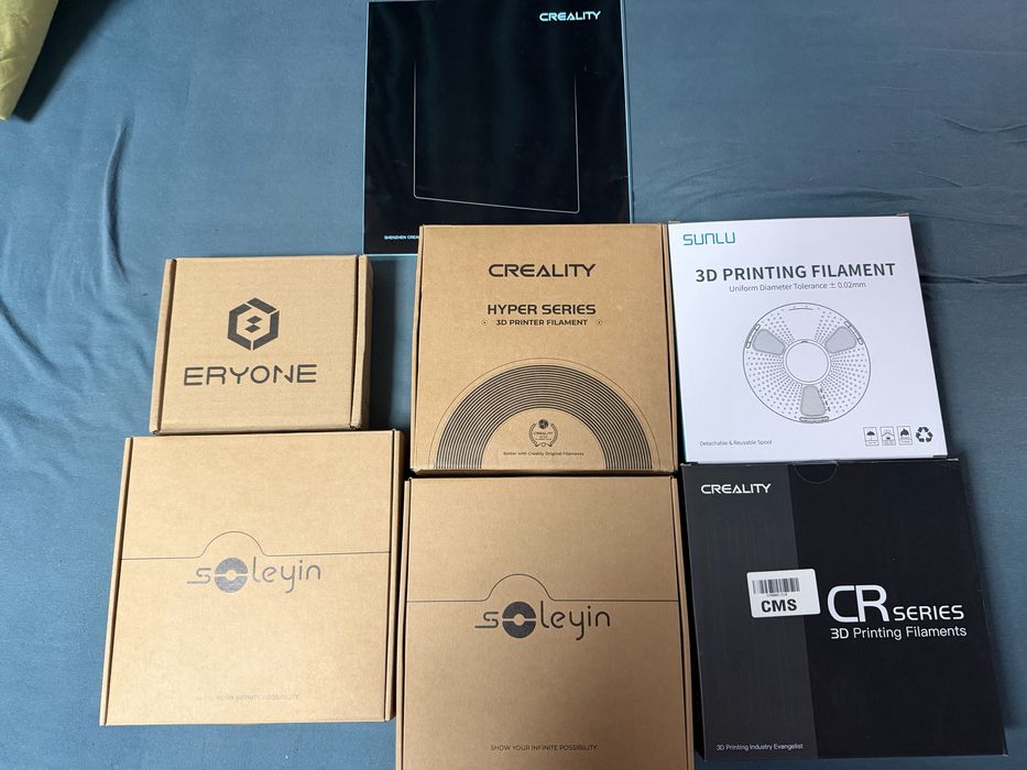 Filamente si plate imprimanta 3d