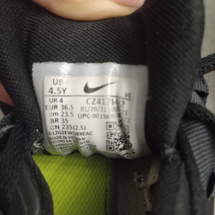 Adidasi nike nr 36,5