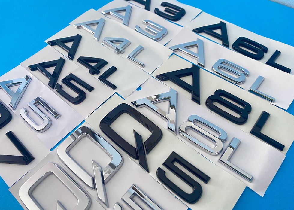 Audi надпис емблема, Ауди a3, A6, A4, A8, v8t, 3.0 tdi, букви,багажник