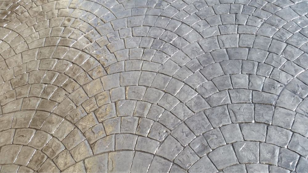 Beton amprentat elicopterizat