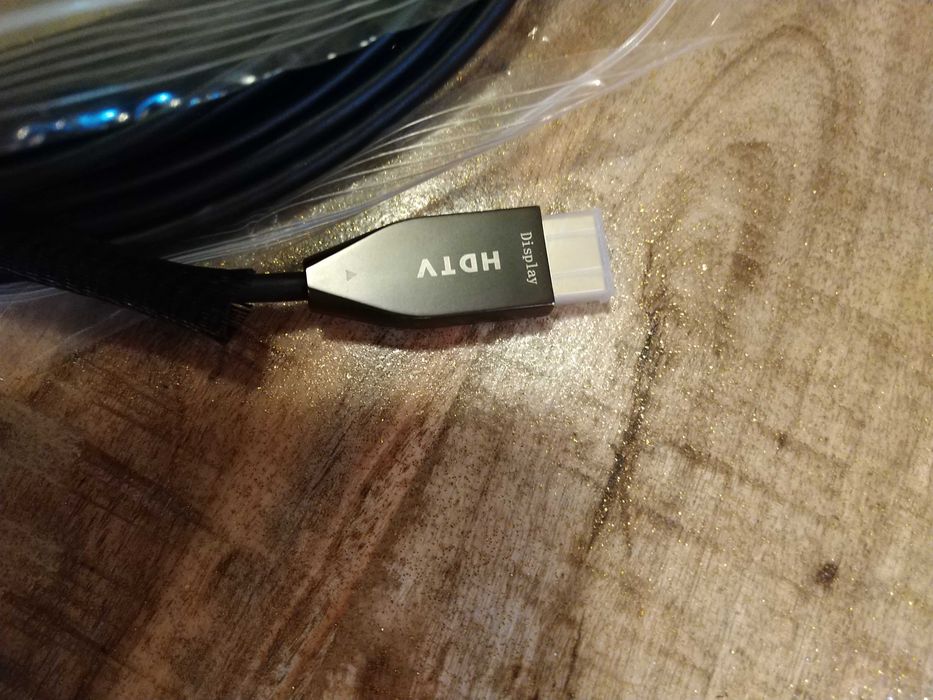 Кабел оптичен hdmi към hdmi hdtv 10м.