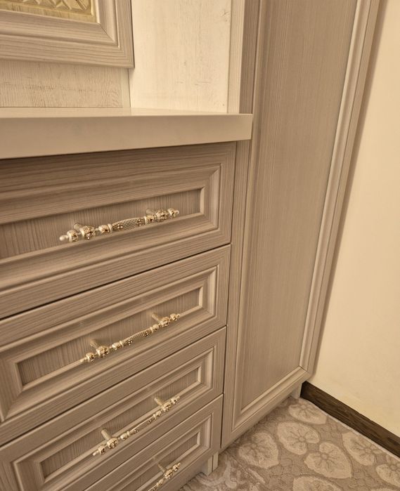 Мектеп окыушыларына арналган шкаф хам 2 шт кровать