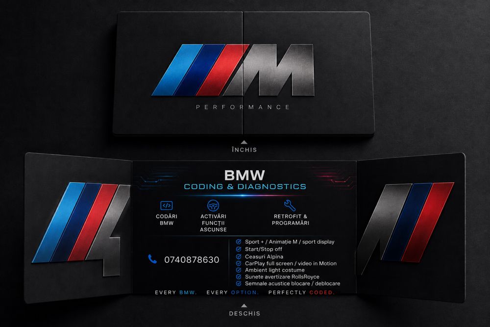 Codari BMW/ Retrofit / Activari optiuni