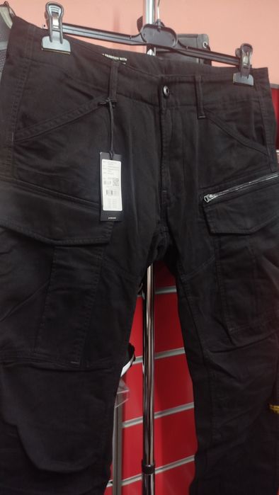 Оригинален панталон G-Star Raw Zip W33 , W34 нов мъжки черен