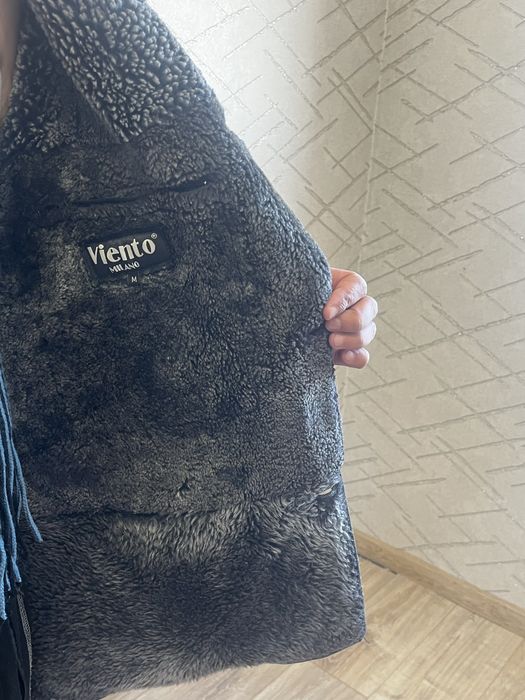 Кожанная дубленка