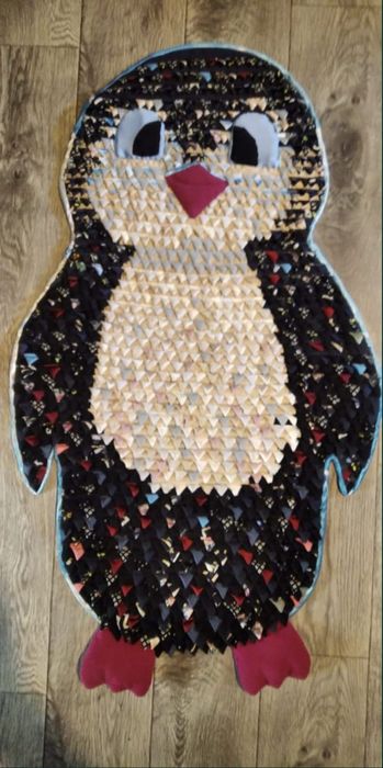 Коврик Пингвин, handmade