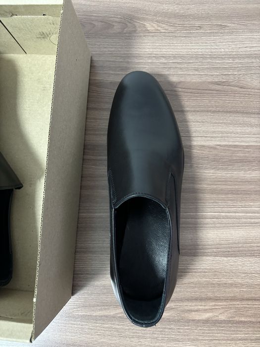 Туфли. Полуботинки черные кожанные