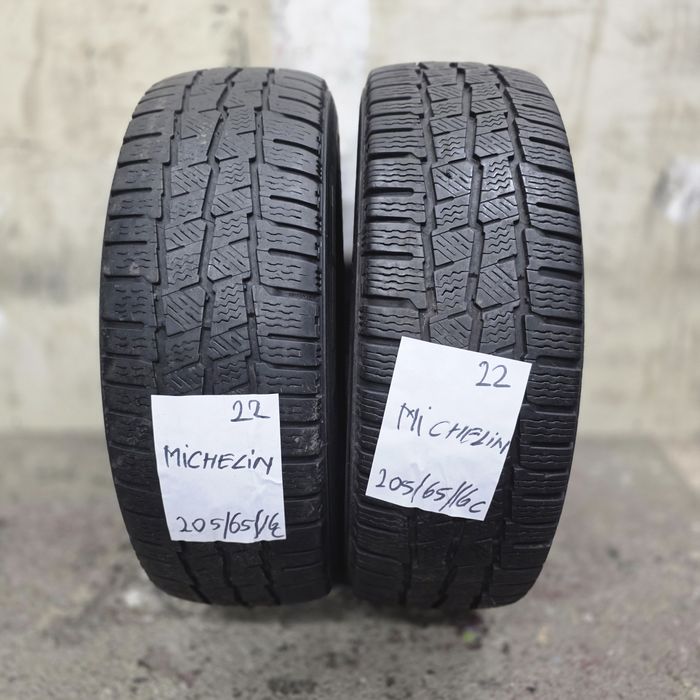 2×205/65/16c M+S.MICHELIN 2022.Stare excelenta.