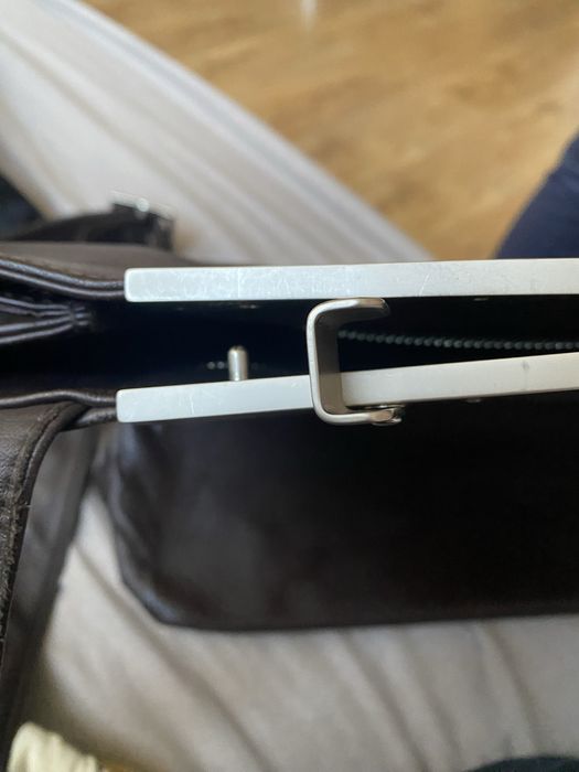 Тъмнокафява дамска раница Cover от естествена кожа