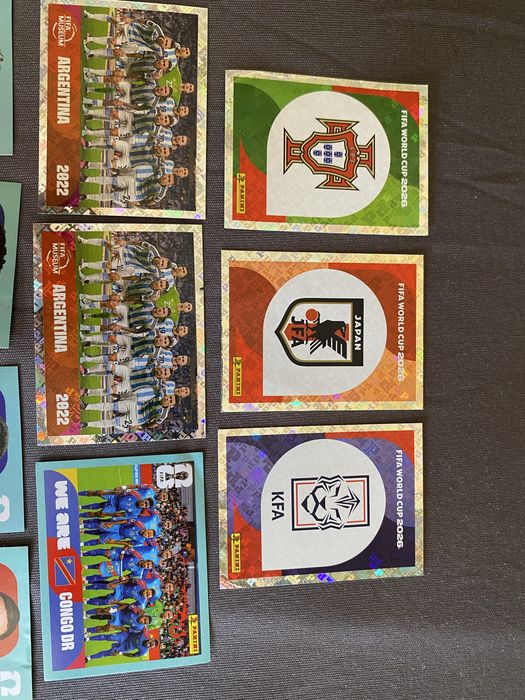 Стикери на Panini за албум World cup 2026