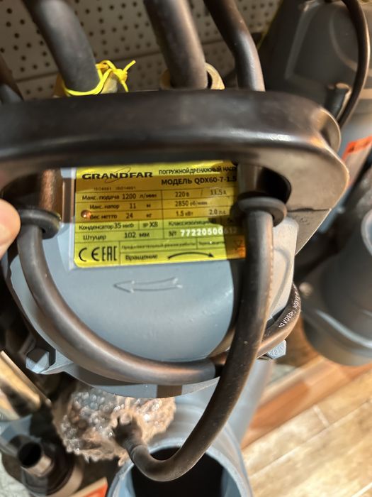 100 талик насос  1.1кв GRANDFAR