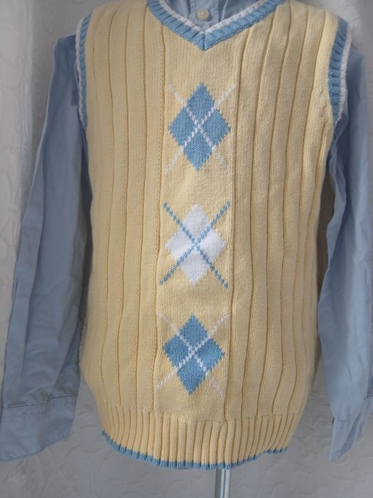 Пуловер за риза 140