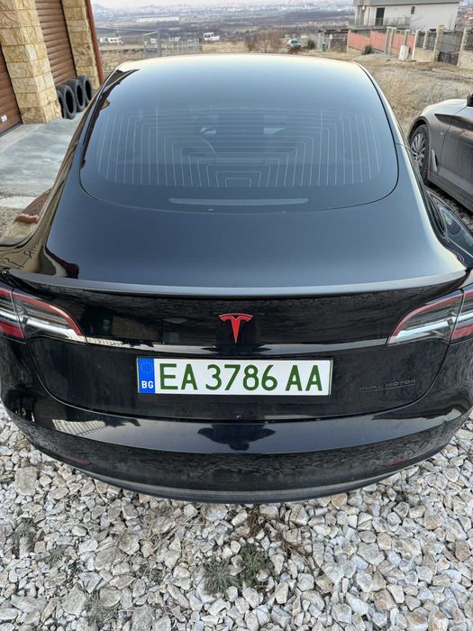 Tesla Model 3/Y/Highland Карбонов Спойлер Мат/ Гланц Тесла Модел 3