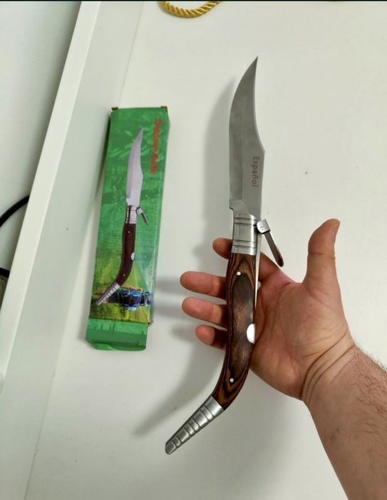 Cricket spaniol 38 cm cuțit spaniol vânătoare nou sigilat