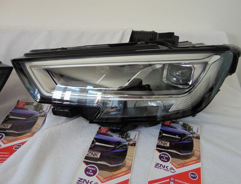 Audi A3 8V faruri far full led stanga dreapta face lift facelift 2018