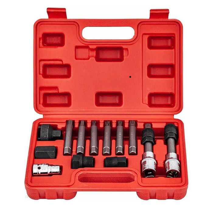 Комплект вложки накрайници за алтернатор, 13 части, MAR-POL