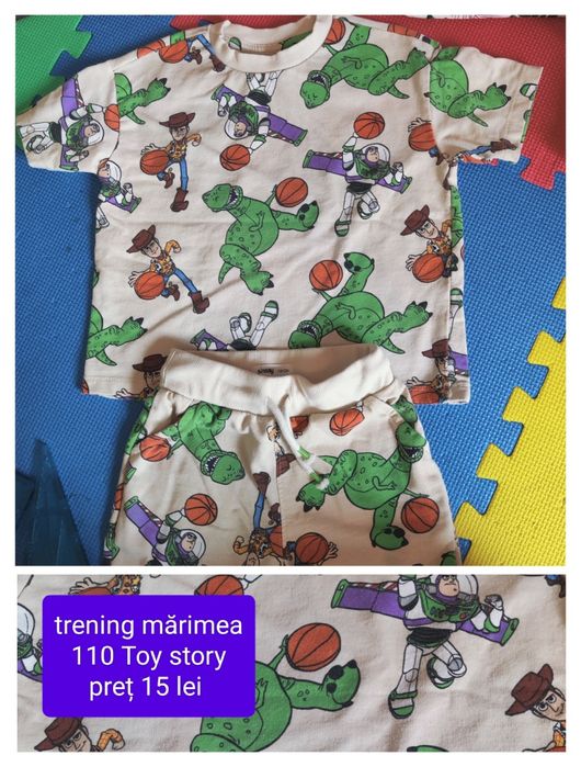 Tricouri și pantaloni scurți mărimea 110-116