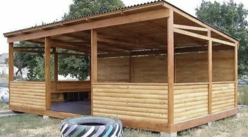 Foisoare lemn garaje terase