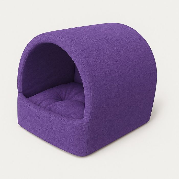 Меко легло-иглу за куче/коте NATALI (Amethyst - Лилаво)