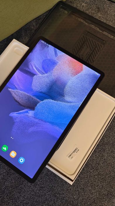 Galaxy Tab S7 FE ca nouă, cutie cu accesorii și husă Supcase cadou!