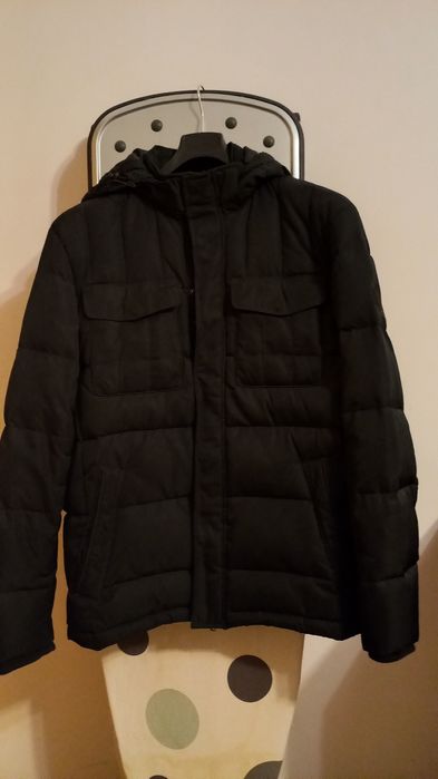 Jacheta iarna bărbați, cu puf și pana de gasca, XL