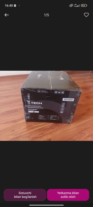 Mikrotoʻlqinli pech 7tech Series silver