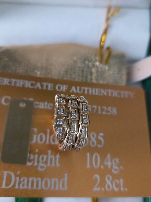 Кольцо женское  Булгари