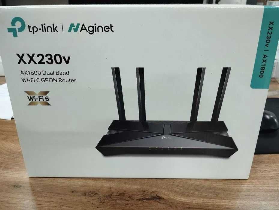 Tp-link Gpon XX230v AX1800 wifi 6 Dual Band 4ta shox новый