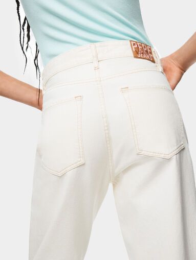 Бели дънки Dua Lipa X PEPE JEANS