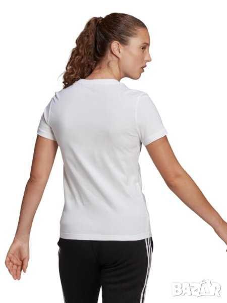 Нова Дамска Тениска Adidas  LOUNGEWEAR Essentials Slim L ogo