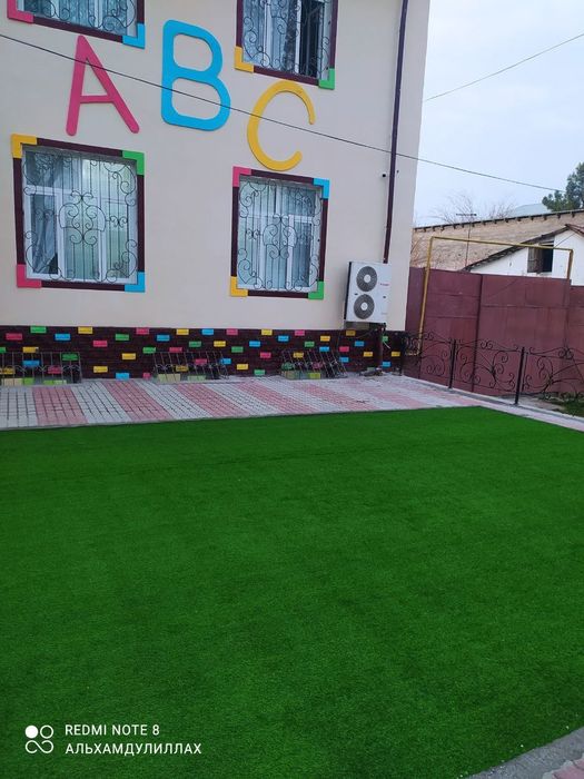 Искусственный газон. арзон сифат  ва ландшафтный доставка бор.