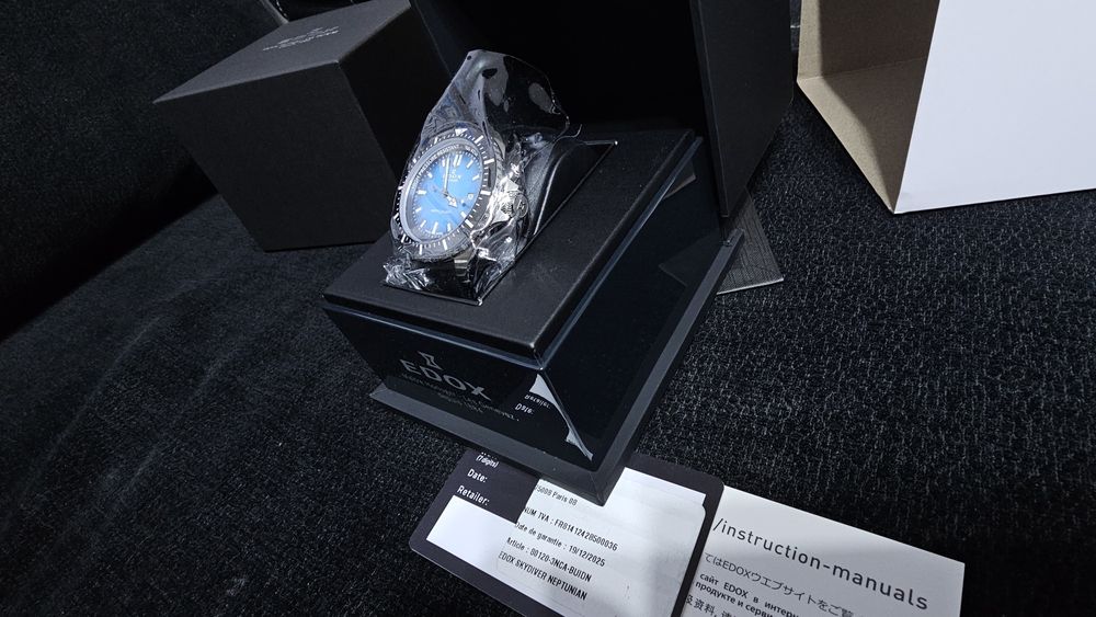 Часовници Edox CO1 и neptunian, НОВИ !