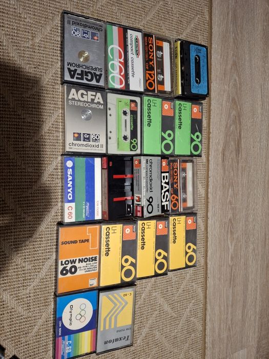 Casete audio utilizate