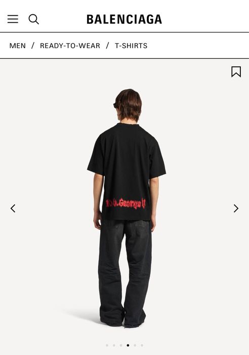 Tricou baleciaga new collection model 26