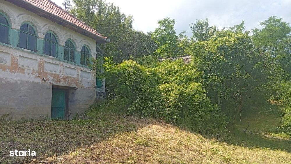 Casă bătrânească plus teren 9515 mp. Sălătrucel sat Serbănesti