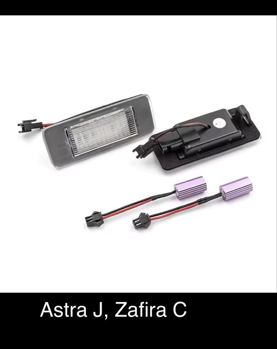 Lămpi LED numar inmatriculare Opel