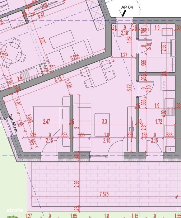 "Apartament nebun" 2 camere + TERASA 17mp,OFERTA PreSale,Oportunitate