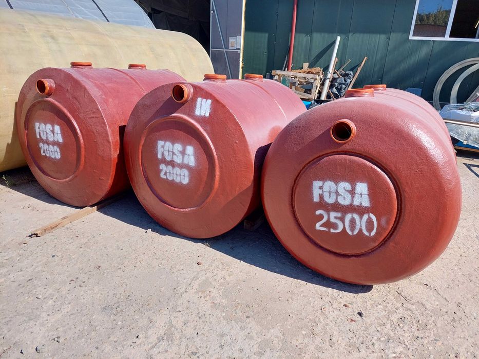 Fose septice avantajoase,direct producator,capacitati 1700-12.000l