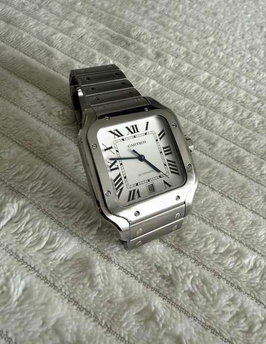 Cartier Santos Automatic 100M – Full Steel – Stare foarte bună