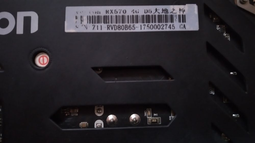 Продам видеокарту Rx 570 4gb + доставка