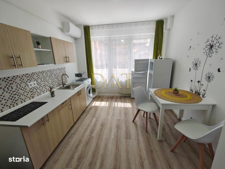 Studio de închiriat | 22 mp | Renovat și mobilat | Utilități incluse