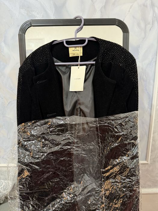 Костюм замш новый