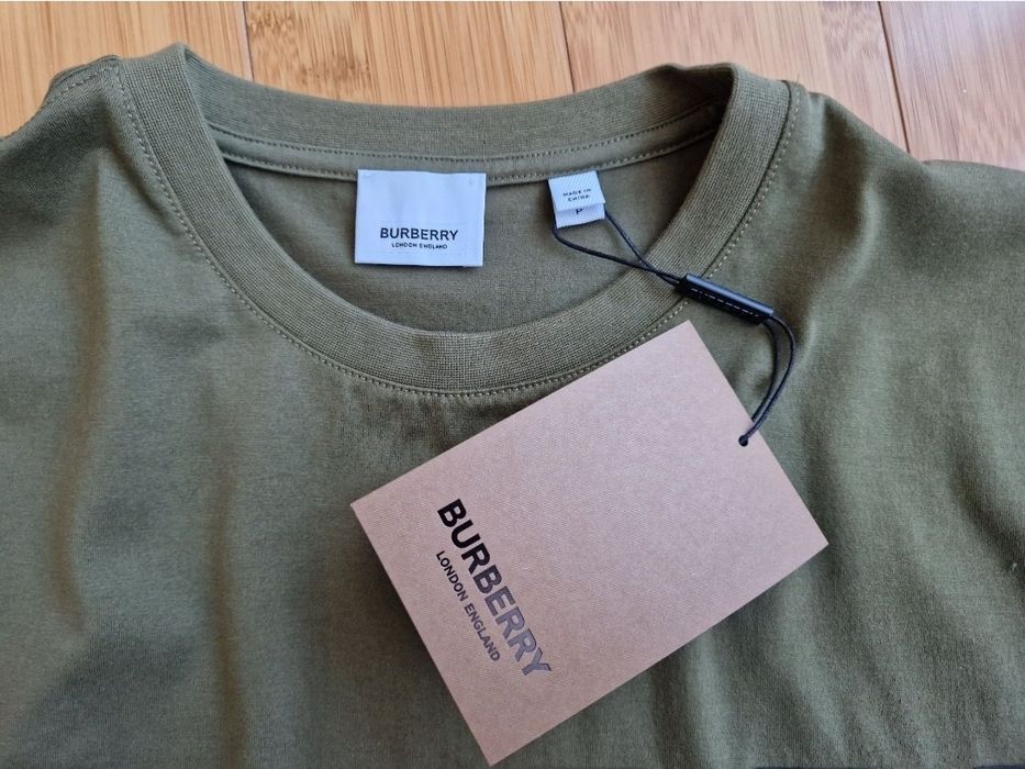 Мъжка тениска Burberry, размер S, oversize